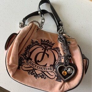 Juicy Couture Authentic Vintage Baby Pink Velour Daydreamer